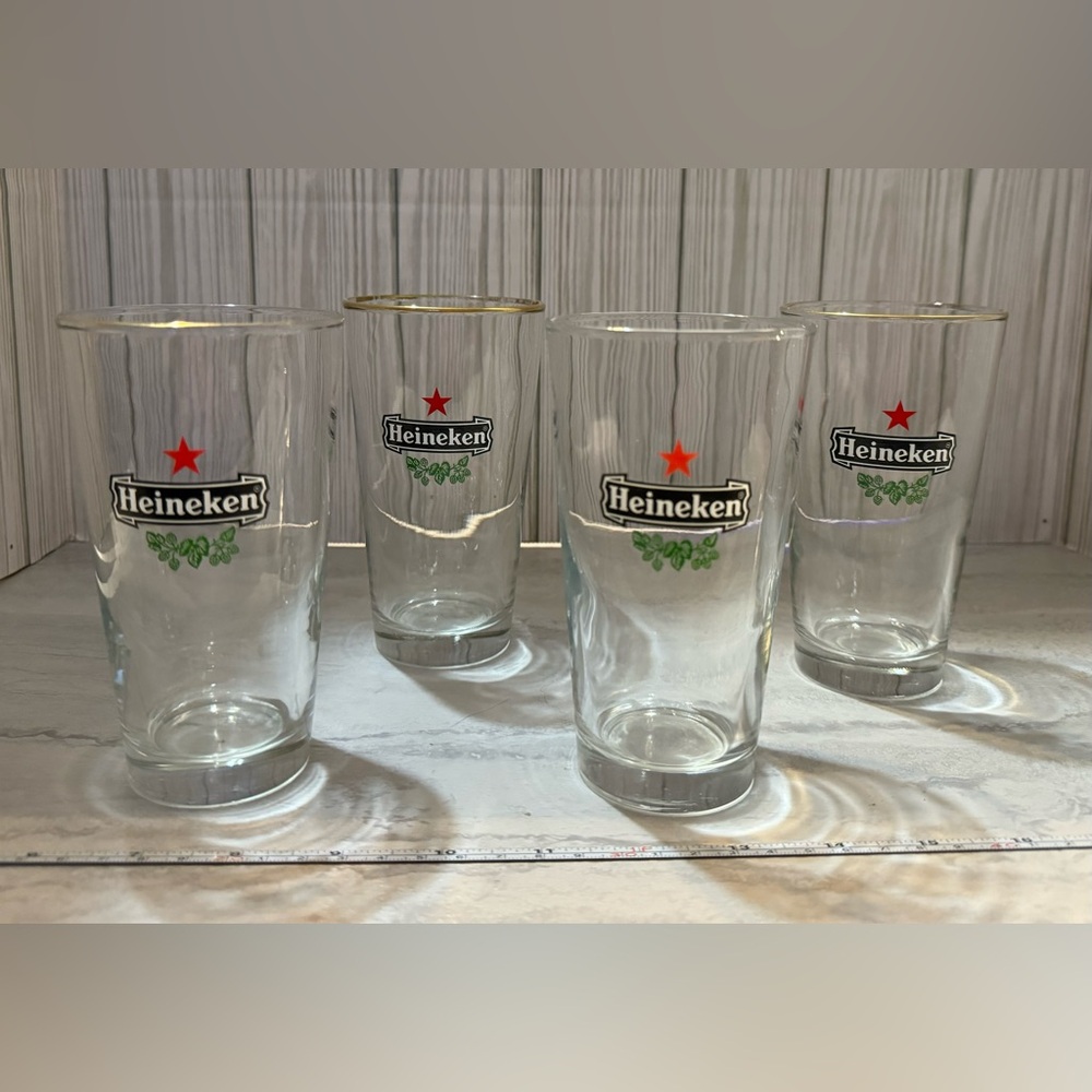 Heineken Tumblers x4